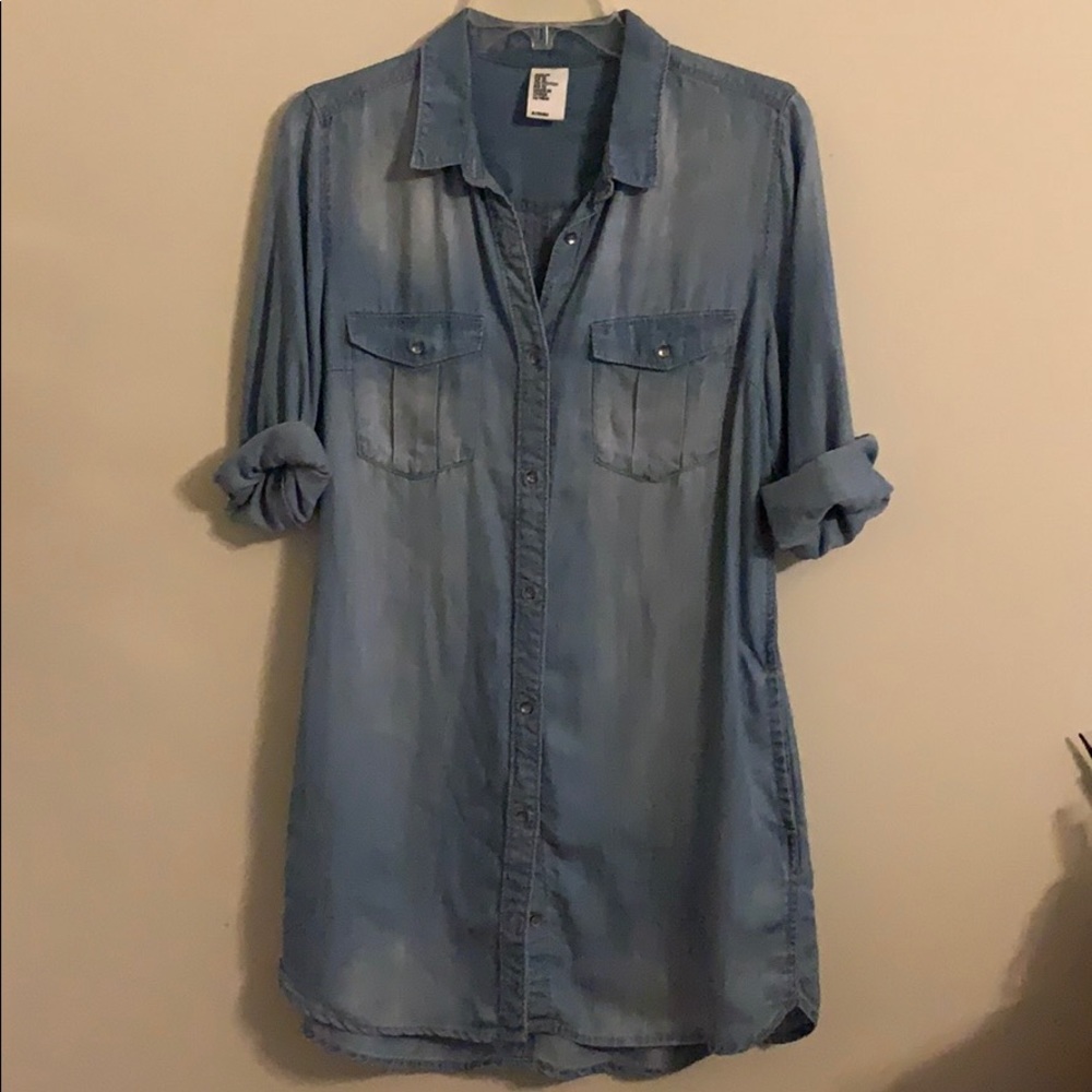 H&M denim dress